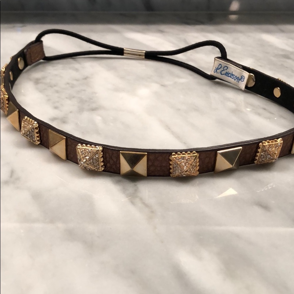 Studded L Erickson headband from Nordstrom
